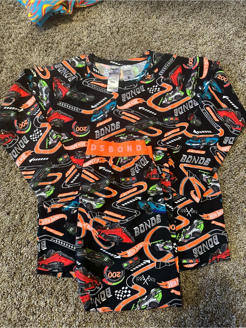 Bonds Kids Hot Wheels Print